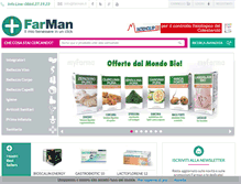 Tablet Screenshot of farman.it